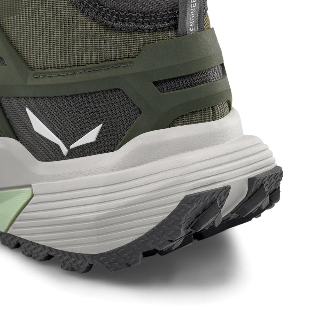 Дамски туристически обувки Salewa Pedroc 2 Mid Powertex Shoe Women Faded green/Dark Olive