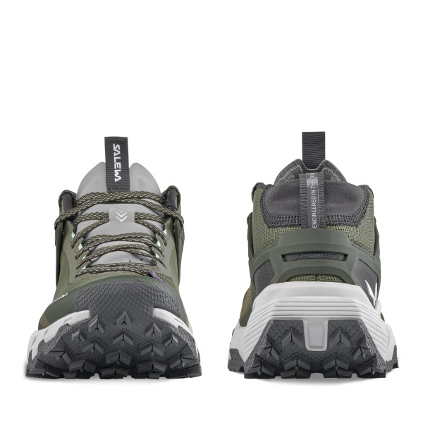 Дамски туристически обувки Salewa Pedroc 2 Mid Powertex Shoe Women Faded green/Dark Olive