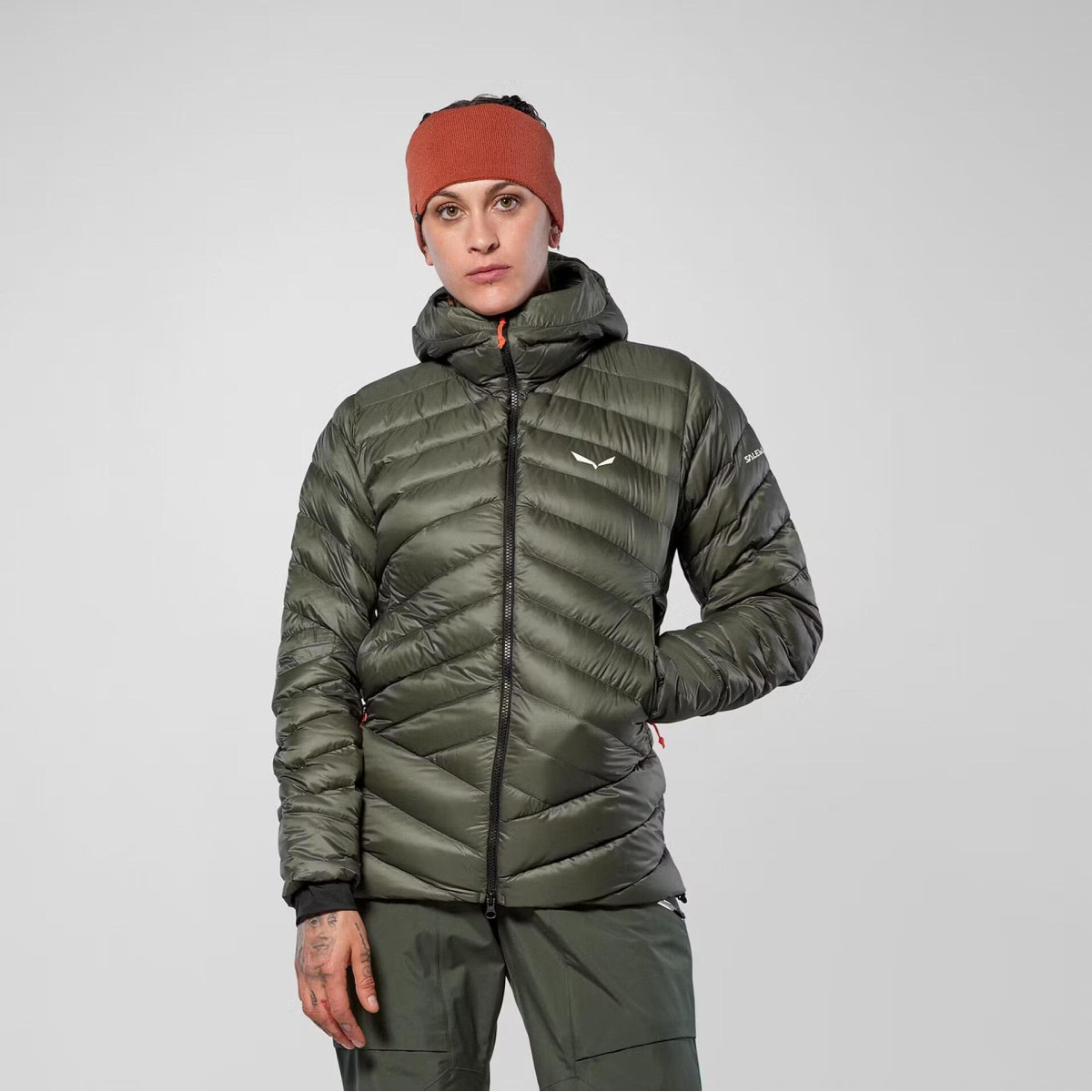 Salewa Ortles Med 3 RDS Down Jacket Women Faded Green