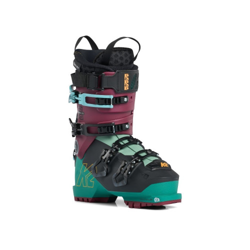 Женски фрийрайд ски обувки K2 Mindbender 115 Women's Ski Boots Dark Teal/Purple