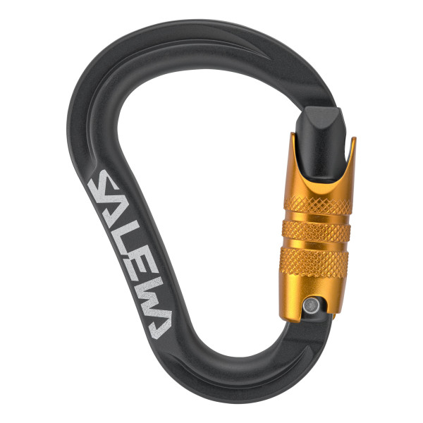 Карабинер Salewa Ortles HMS C.3 Carabiner S Black/Orange