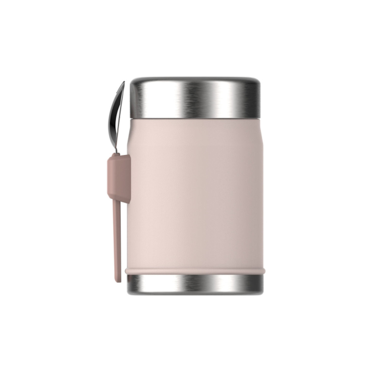 Кутия за храна + прибор Stanley Classic Food Jar + Spork 0.4L Rose Quartz