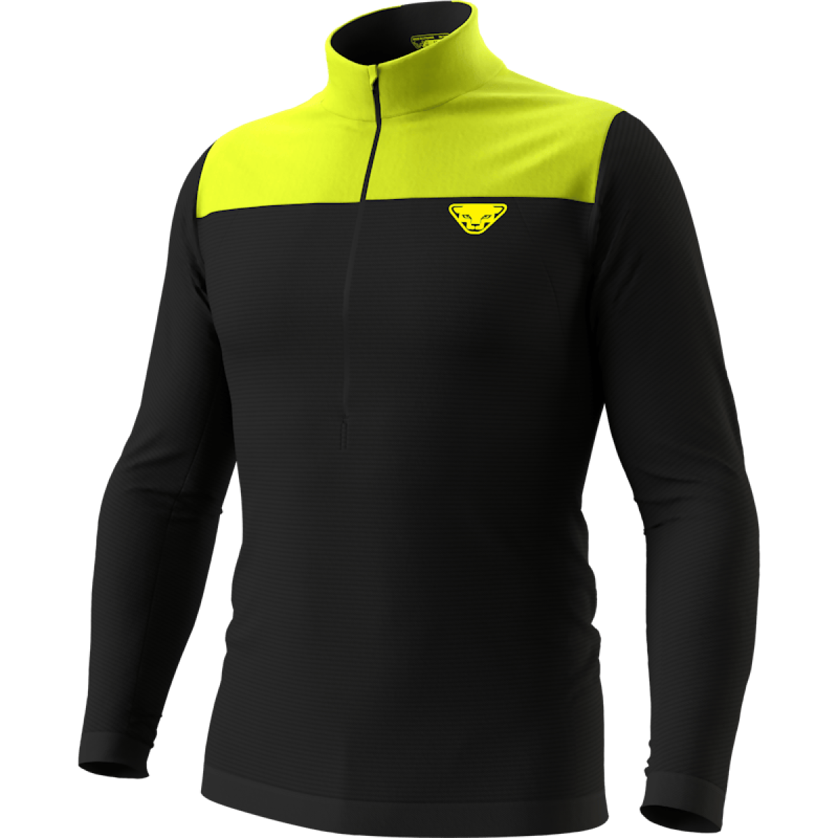 Мъжка туристическа тениска Dynafit Elevation Longsleeve Men Lime Punch