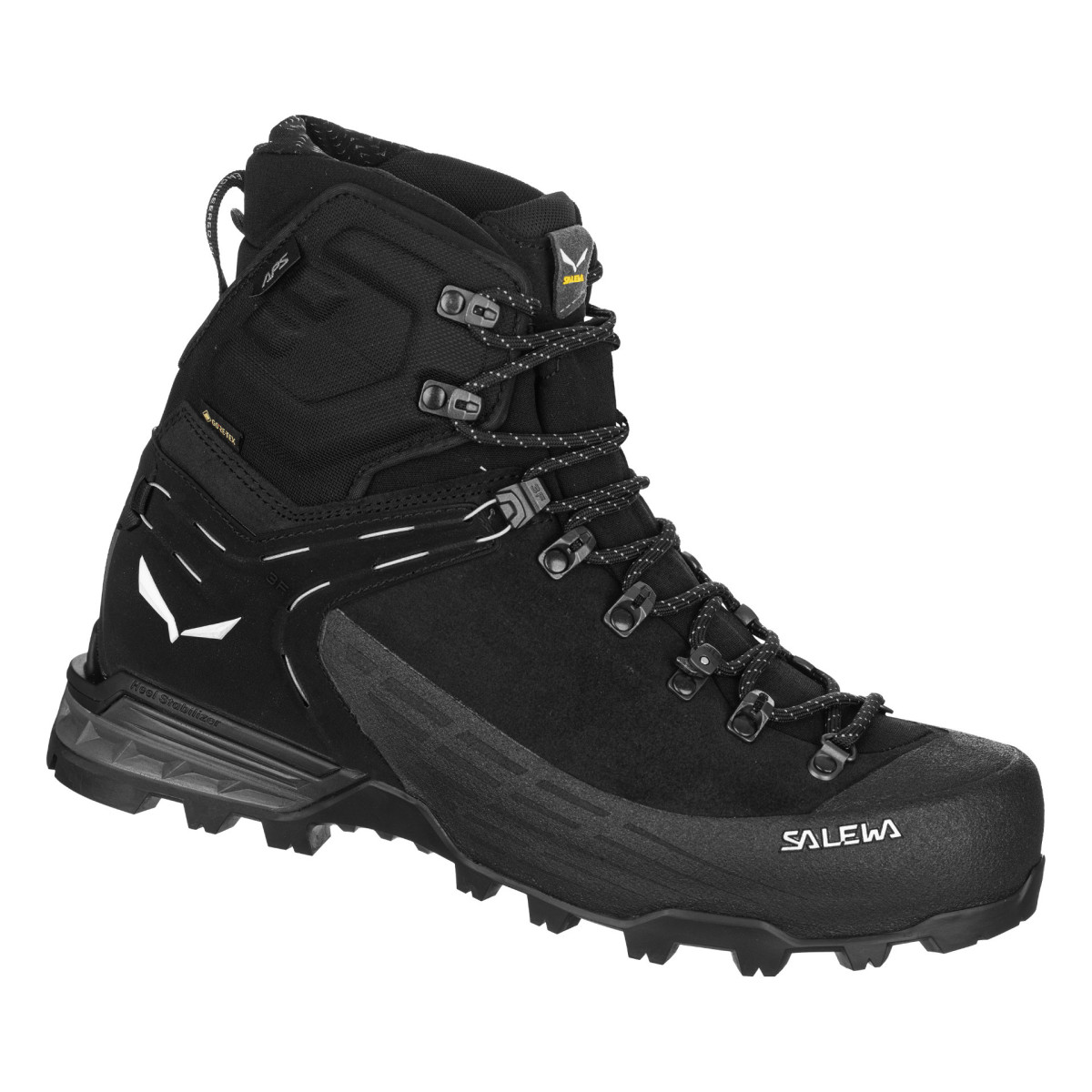 Мъжки туристически обувки Salewa Ortles Ascent Mid GTX Shoes Men Black