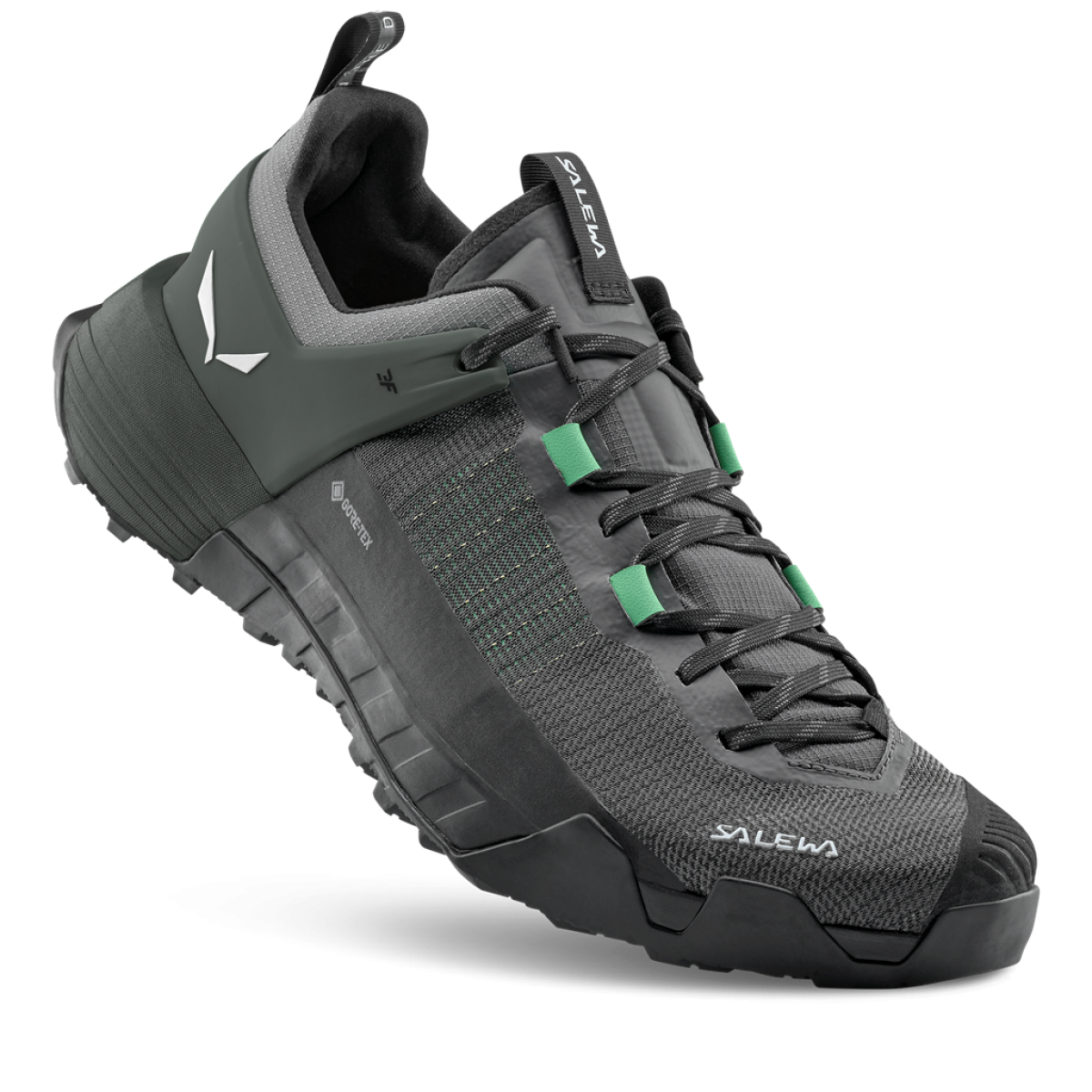 Мъжки туристически обувки Salewa Wildfire NXT GORE-TEX® Shoe Men Onyx/Irish Green