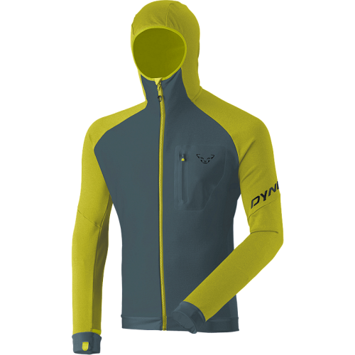 Мъжко поларено яке Dynafit Radical Polartec® Hooded Jacket Men Golden Lime