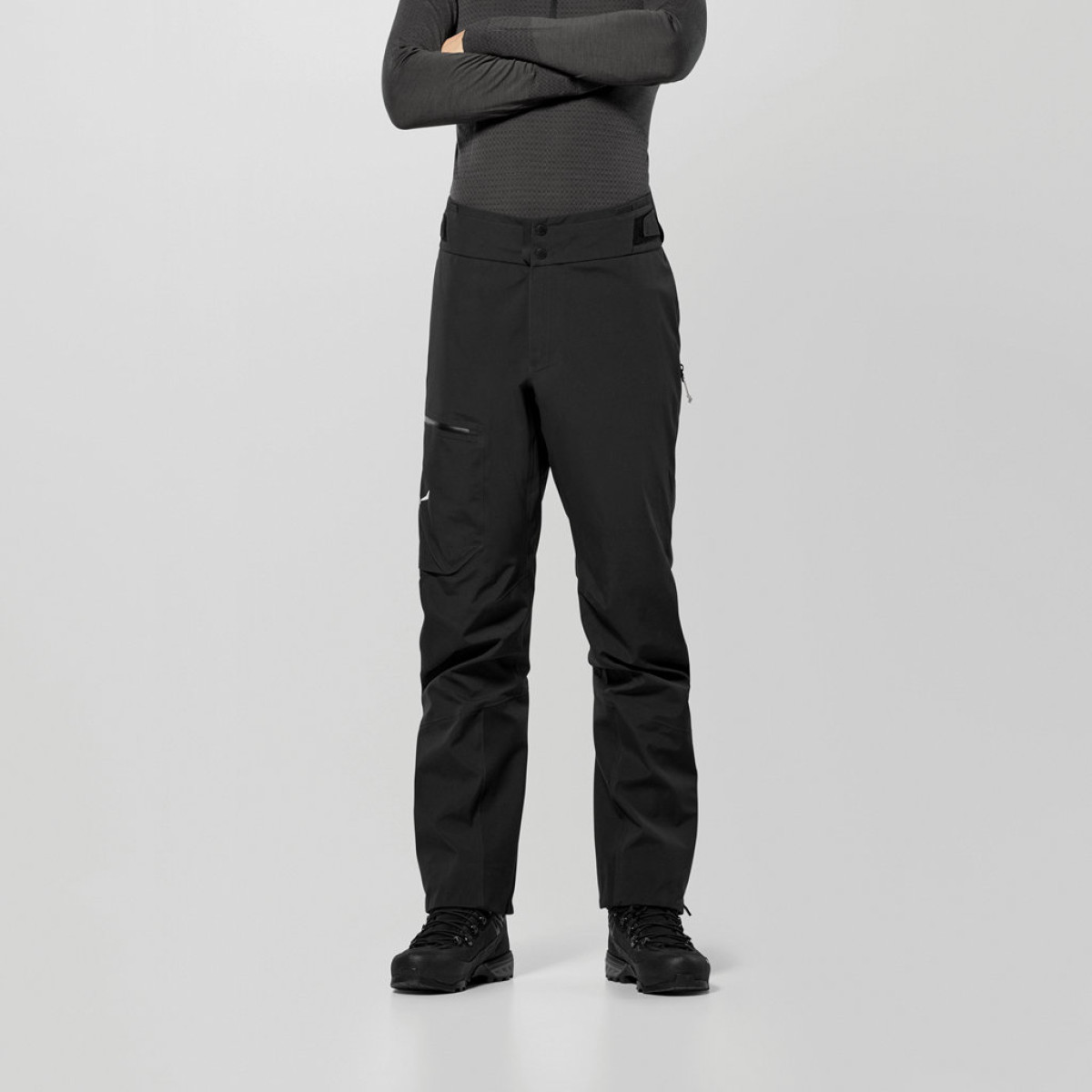 Мъжки туристически панталони Salewa Ortles GTX 3L Epe Pants Men Black Out