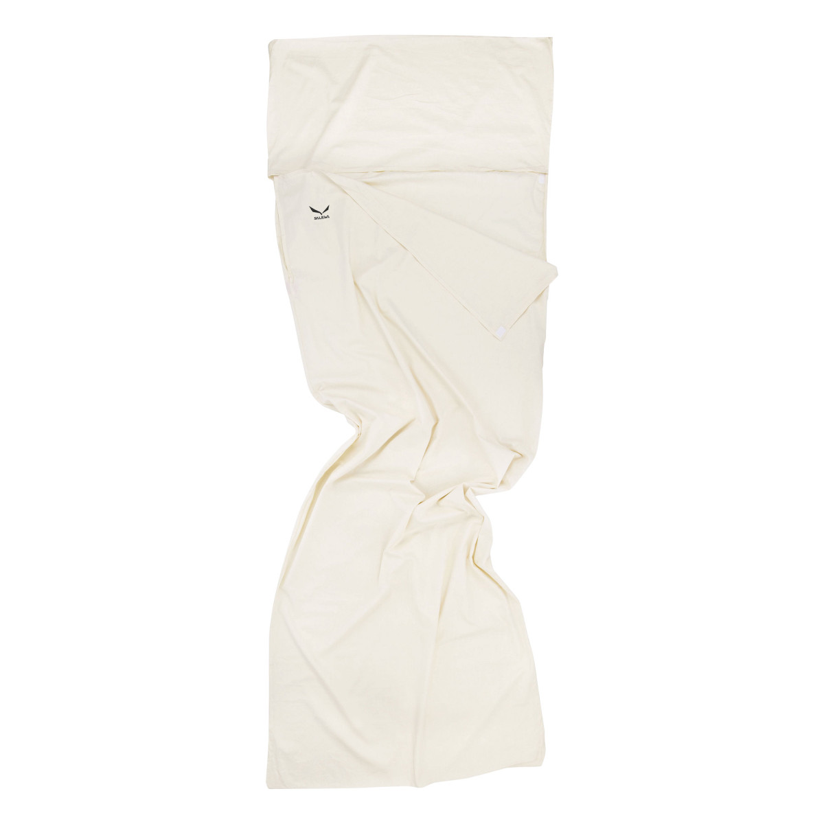 Памучен чаршаф/калъф за спален чувал Salewa Cotton-Feel Sleeping Bag Liner Silverized Offwhite
