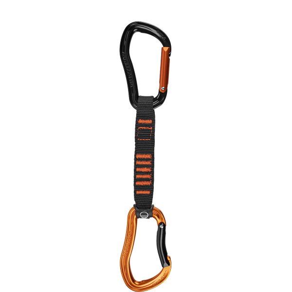 Примка с карабинери Wild Country Electron Sport Quickdraw 17 cm Orange/Black