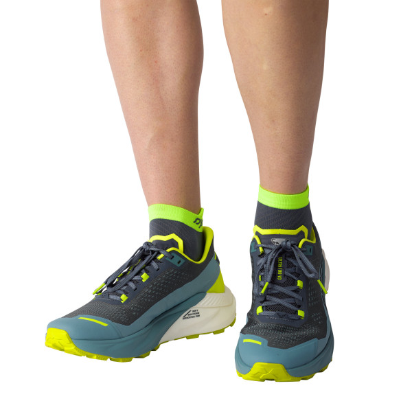 Чорапи за трейл бягане Dynafit Trail Short Socks Cinder/Ultra Yellow