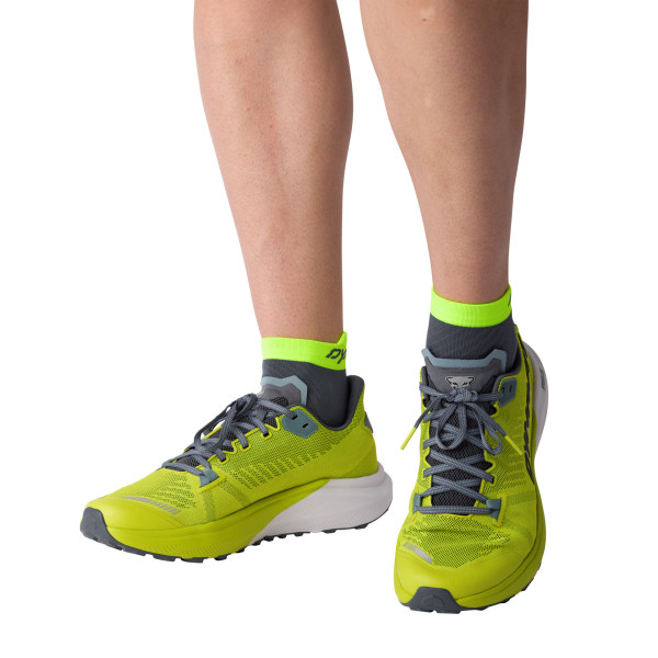 Чорапи за трейл бягане Dynafit Trail Short Socks Cinder/Ultra Yellow