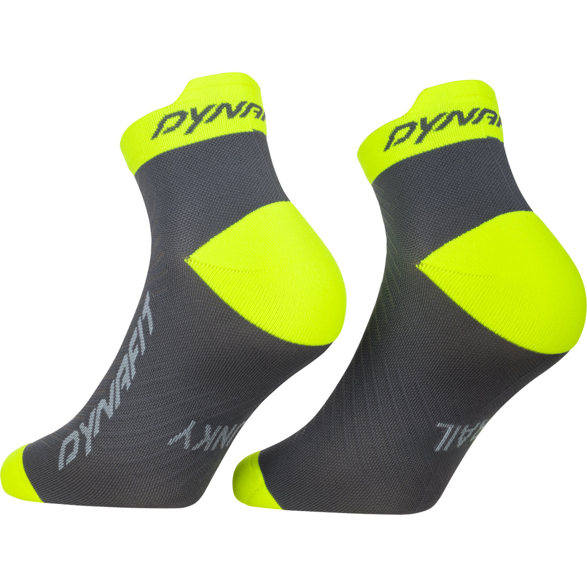 Чорапи за трейл бягане Dynafit Trail Short Socks Cinder/Ultra Yellow