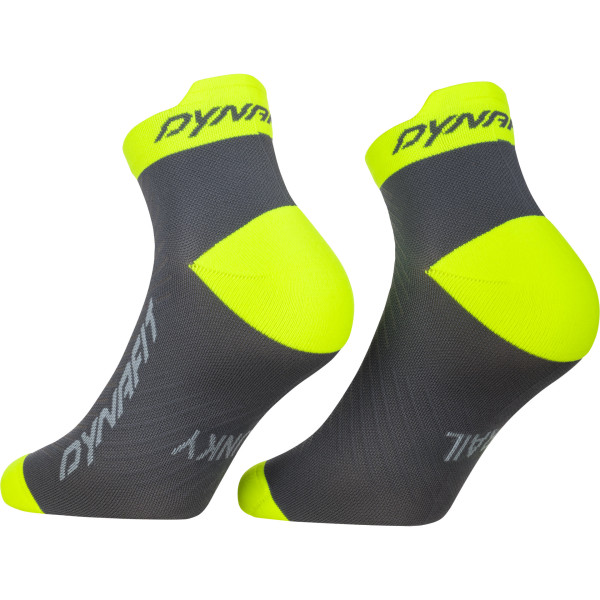 Чорапи за трейл бягане Dynafit Trail Short Socks Cinder/Ultra Yellow