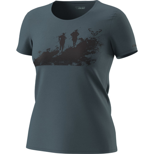 Дамска туристическа тениска Dynafit Graphic Cotton T-Shirt Women Cinder/Runners