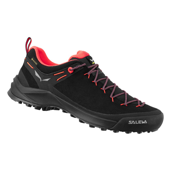 Дамски туристически обувки Salewa Wildfire Leather Women Shoe Black Out Melange