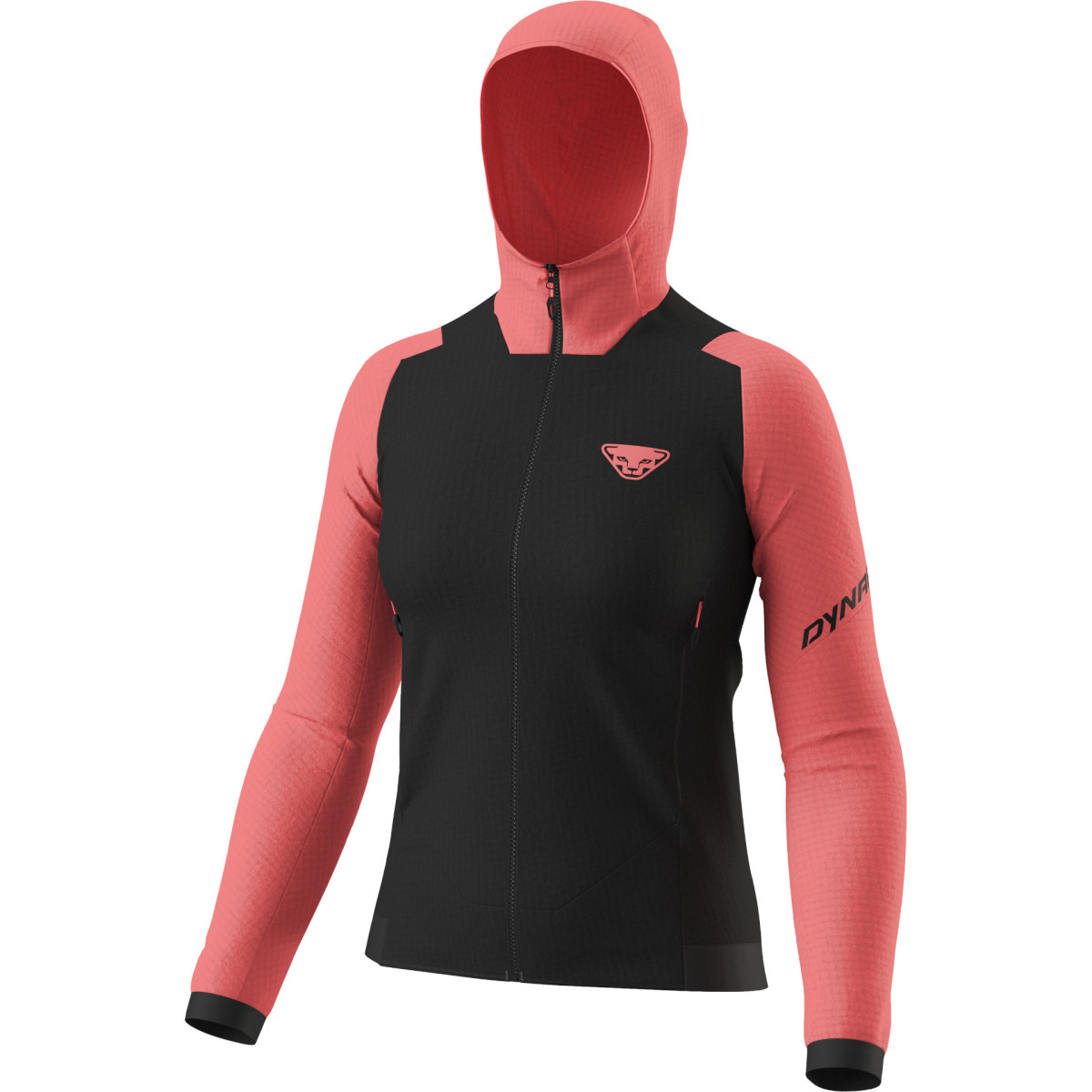 Дамско поларено яке Dynafit Blacklight Thermal Hooded Jacket Women Cabana/Black