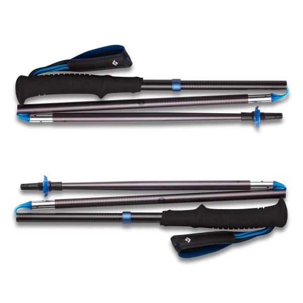 Сгъваеми алуминиеви щеки Black Diamond 130 Distance Z Poles Pewter