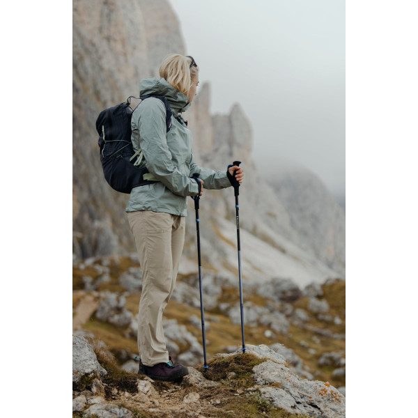 Сгъваеми алуминиеви щеки Black Diamond 130 Distance Z Poles Pewter