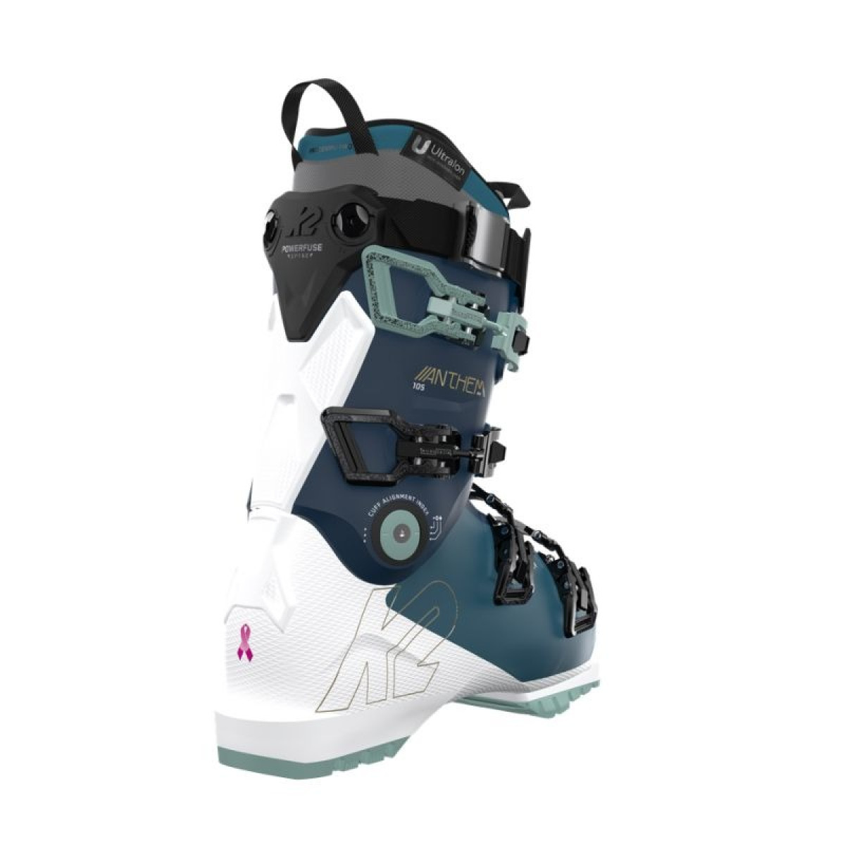 Дамски ски обувки K2 Anthem 105 LV GripWalk Women's Ski Boots Dark Teal
