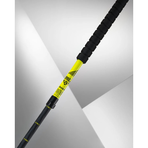 Ски щеки Black Crows Duos Freebird Poles Black/Yellow