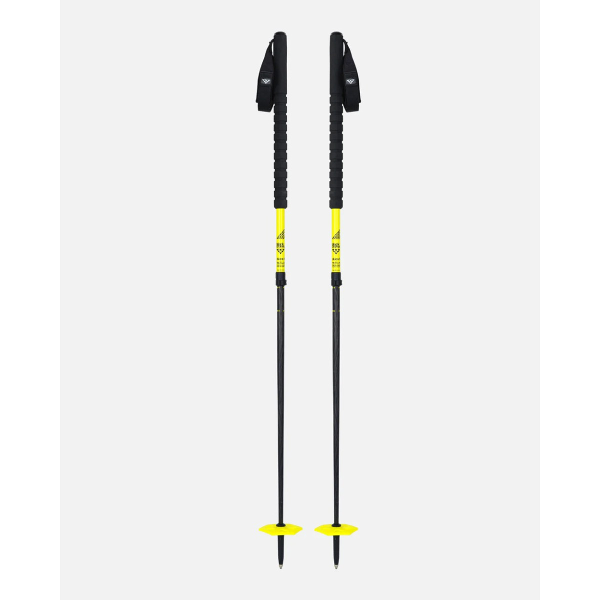 Ски щеки Black Crows Duos Freebird Poles Black/Yellow