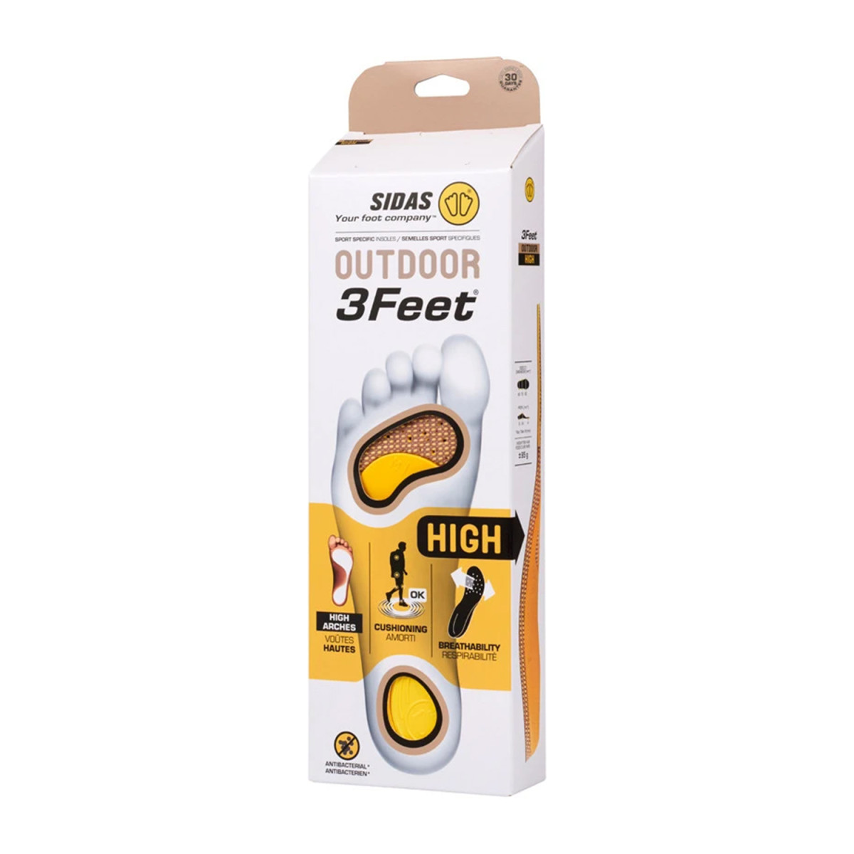 Трекинг стелки Sidas 3Feet Outdoor High Hiking Insoles