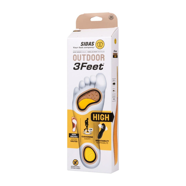 Трекинг стелки Sidas 3Feet Outdoor High Hiking Insoles