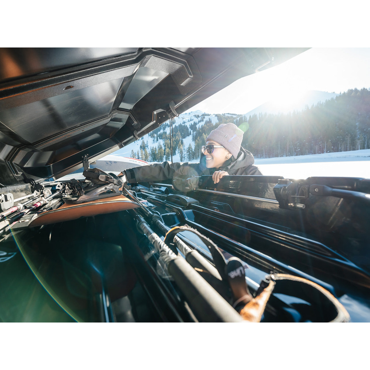Автобокс Yakima CBX XXL Obsidian Black Glossy Roof Box