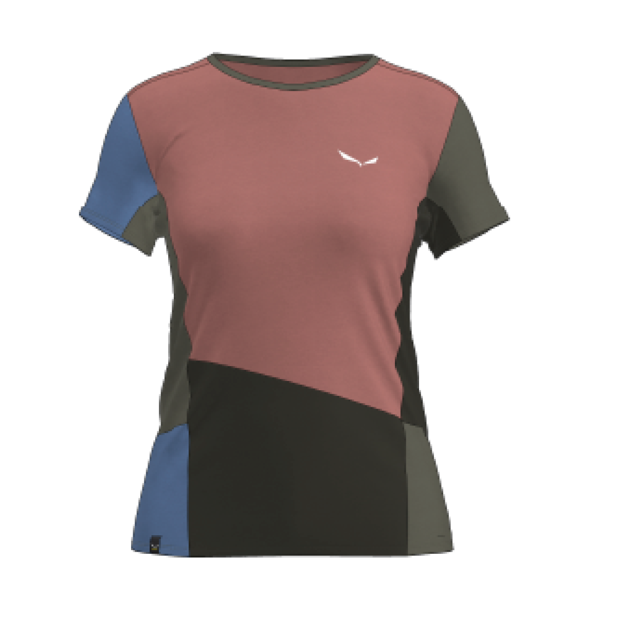 Дамска туристическа тениска Salewa Puez Sporty Dry W T-Shirt Women Dessert Pink/Multi