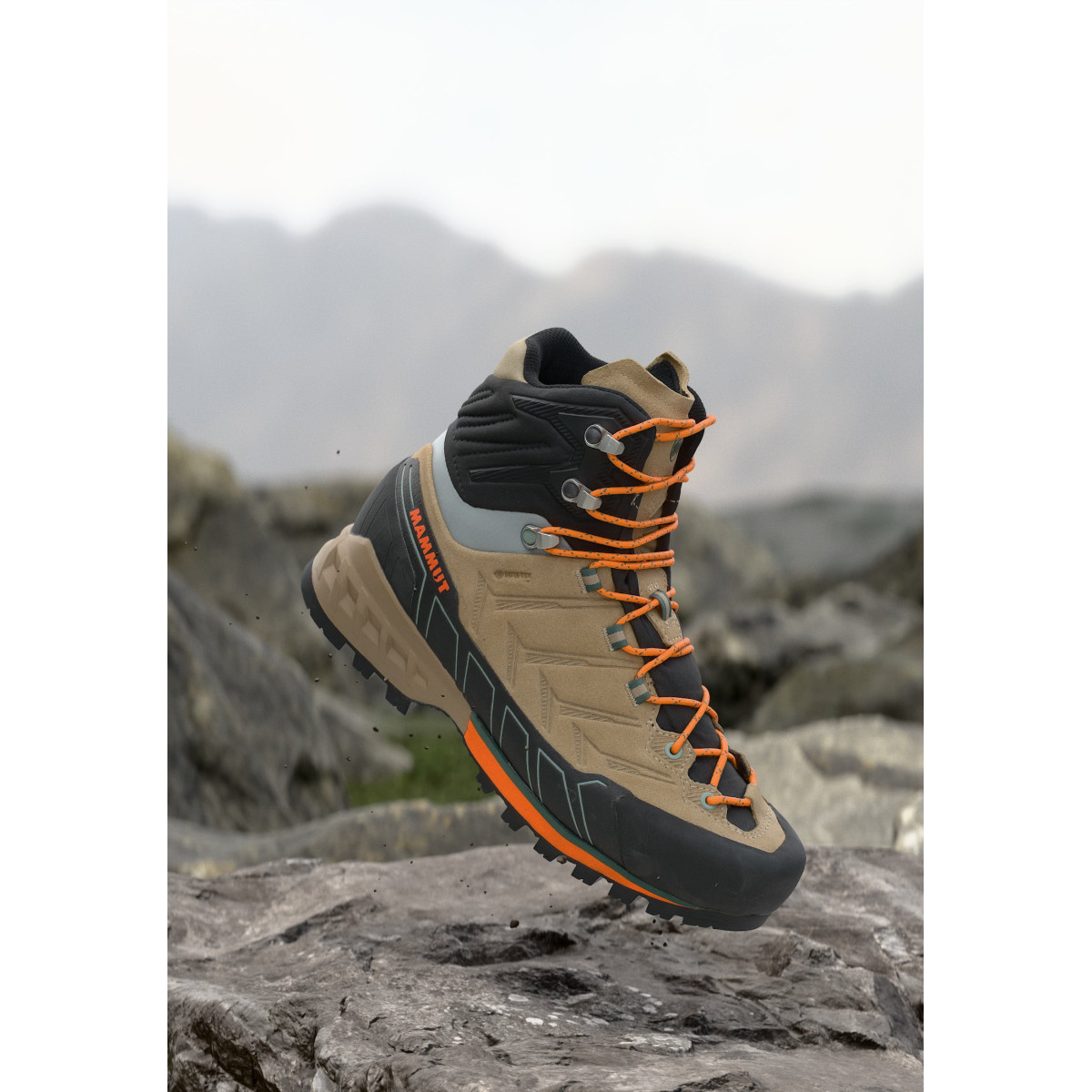 Дамски туристически обувки Mammut Kento Tour High GORE-TEX Women Shoes Brown/Black