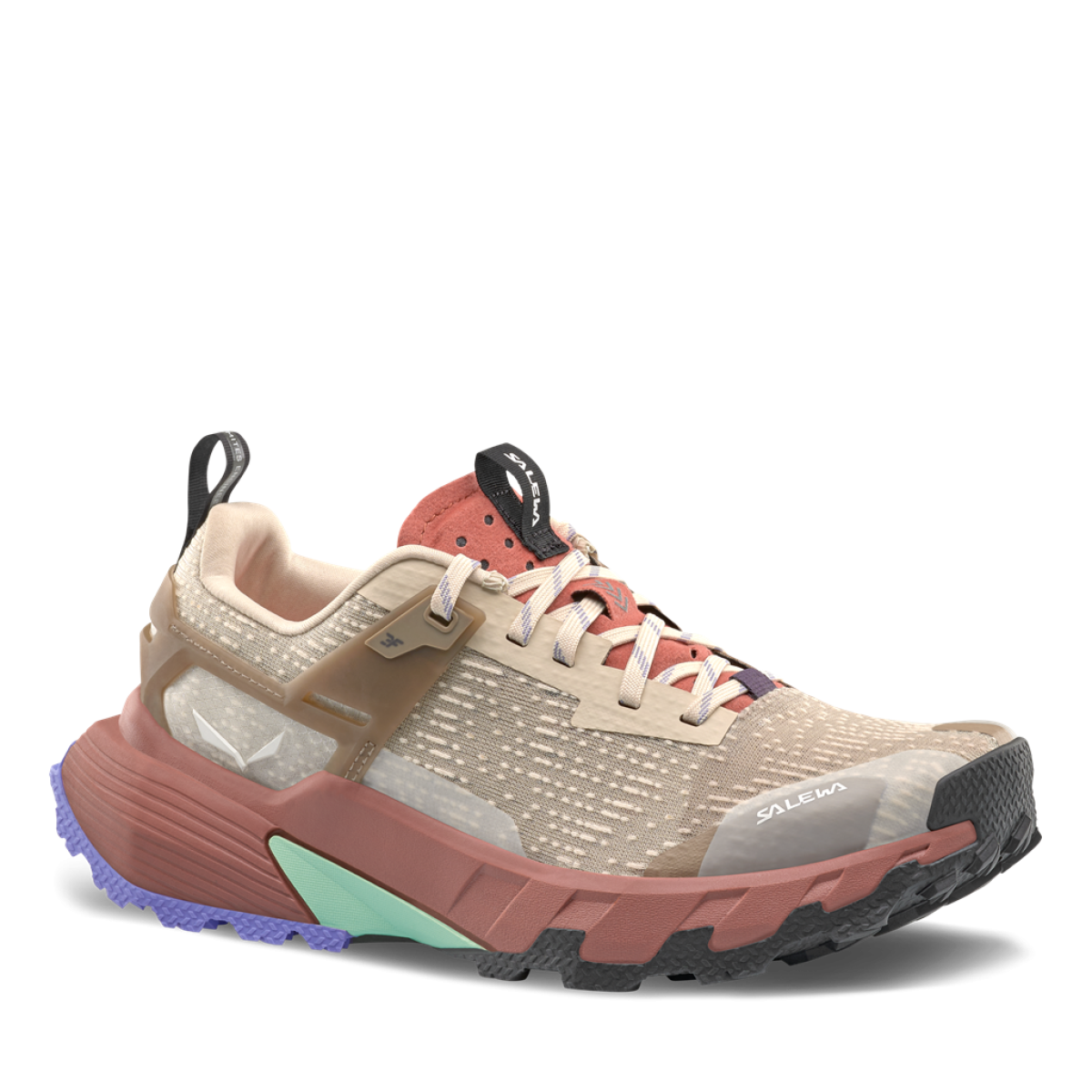 Дамски туристически обувки Salewa Pedroc 2 Shoe Women Oatmeal/Etruscan Red