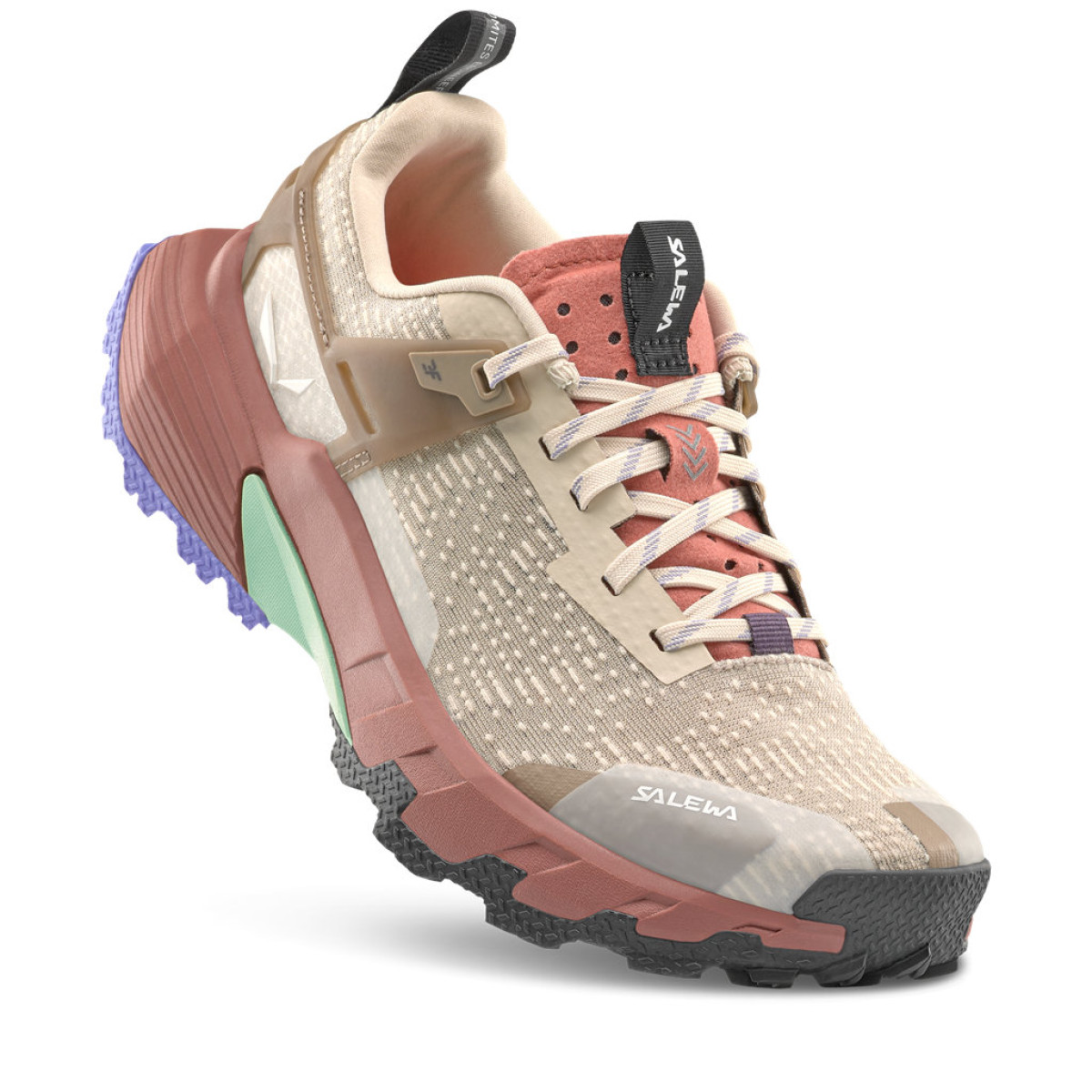 Дамски туристически обувки Salewa Pedroc 2 Shoe Women Oatmeal/Etruscan Red