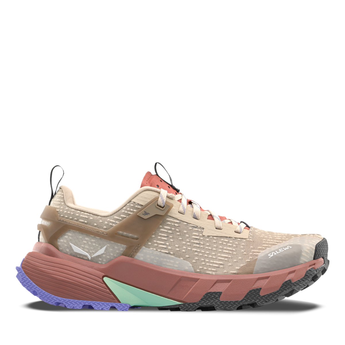 Дамски туристически обувки Salewa Pedroc 2 Shoe Women Oatmeal/Etruscan Red