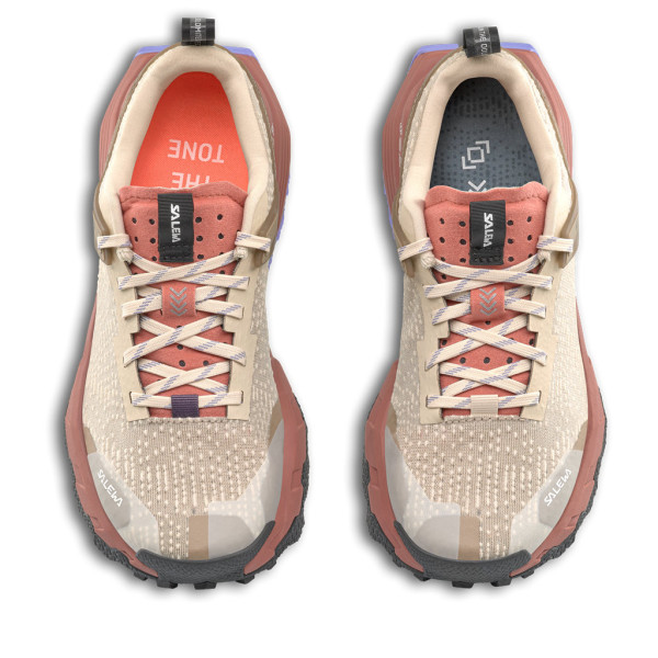 Дамски туристически обувки Salewa Pedroc 2 Shoe Women Oatmeal/Etruscan Red