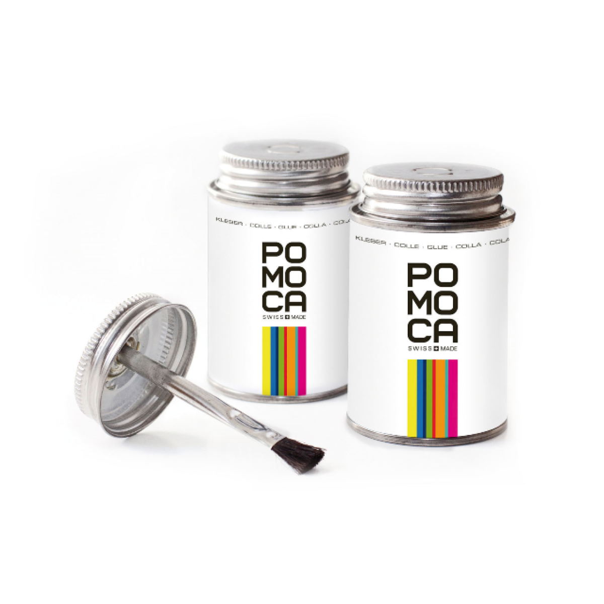 Лепило за туринг колани с четка Pomoca Can Of Glue With Brush 150g