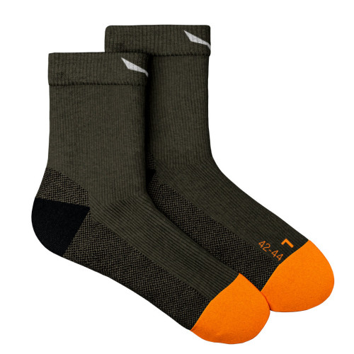 Мъжки туристически чорапи Salewa Mountain Trainer Merino Quarter Socks Men Bungee Cord