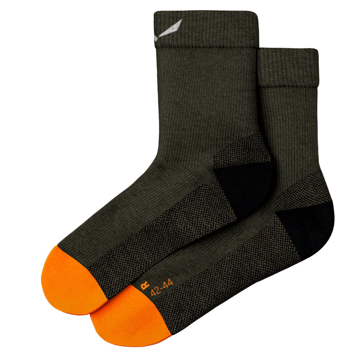 Мъжки туристически чорапи Salewa Mountain Trainer Merino Quarter Socks Men Bungee Cord