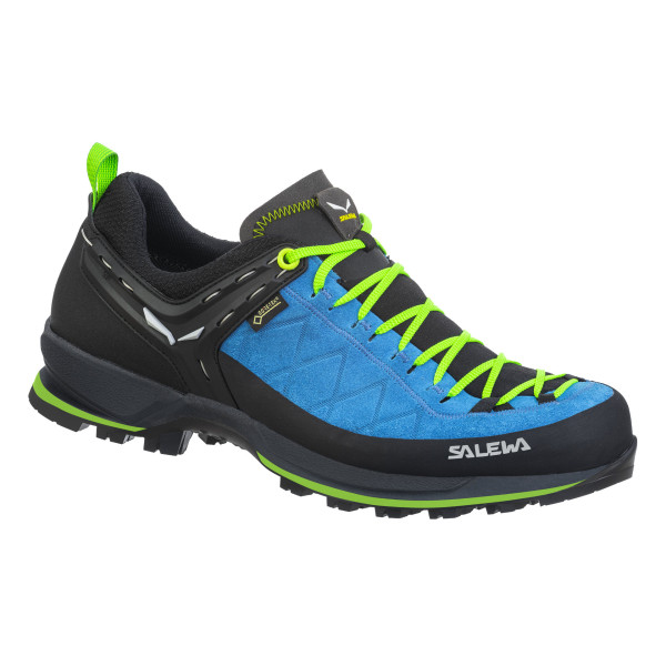 Мъжки туристически обувки Salewa Mountain Trainer 2 GORE-TEX® Shoe Men Blue Danube/Fluo Green