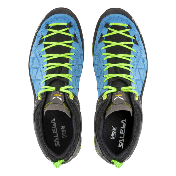 Мъжки туристически обувки Salewa Mountain Trainer 2 GORE-TEX® Shoe Men Blue Danube/Fluo Green