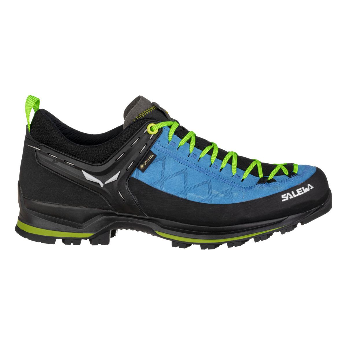 Мъжки туристически обувки Salewa Mountain Trainer 2 GORE-TEX® Shoe Men Blue Danube/Fluo Green