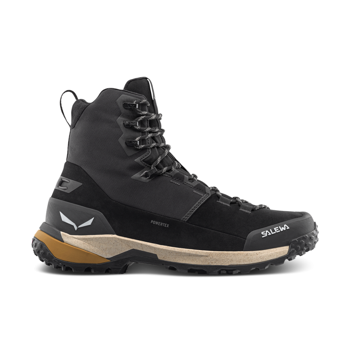 Мъжки туристически обувки Salewa Puez Winter Mid Powertex Shoe Men Black