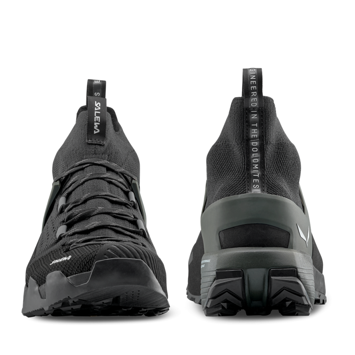 Мъжки туристически обувки Salewa Wildfire NXT Knit Shoe Men Onyx/Dark Olive