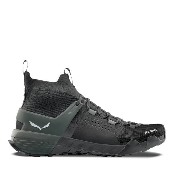 Мъжки туристически обувки Salewa Wildfire NXT Knit Shoe Men Onyx/Dark Olive