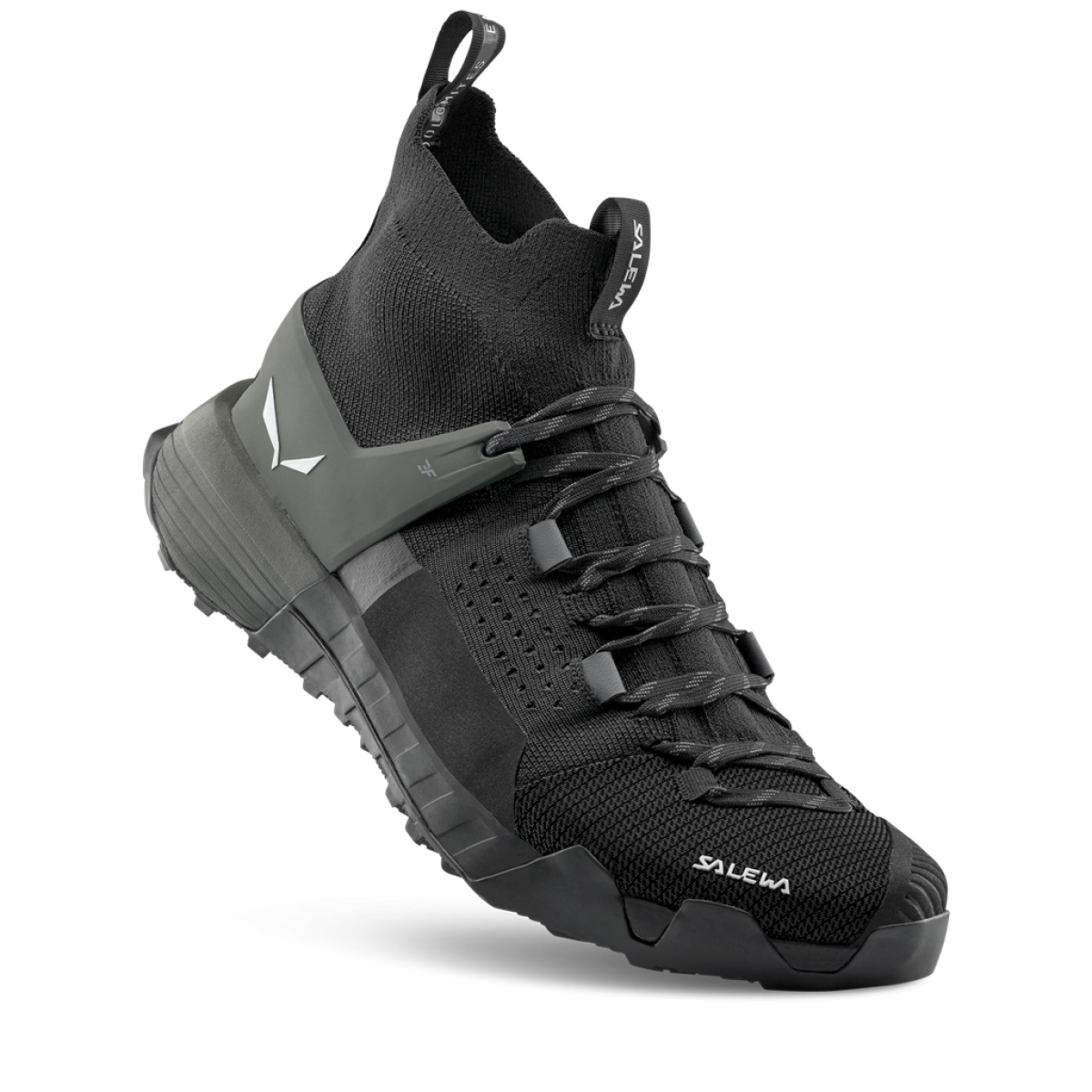 Мъжки туристически обувки Salewa Wildfire NXT Knit Shoe Men Onyx/Dark Olive