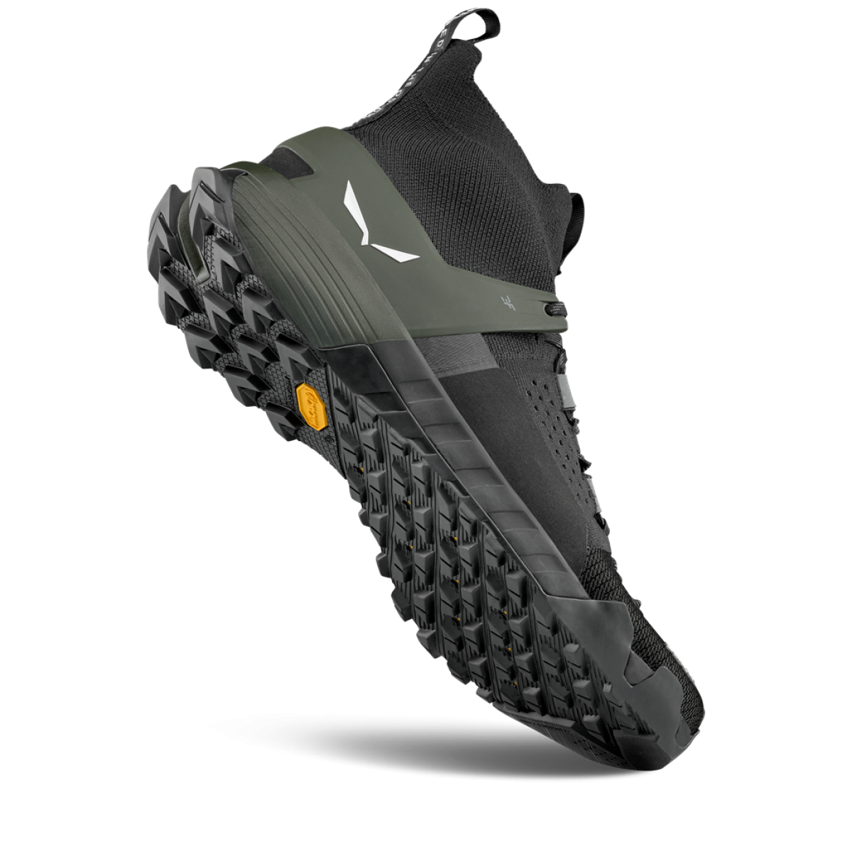 Мъжки туристически обувки Salewa Wildfire NXT Knit Shoe Men Onyx/Dark Olive