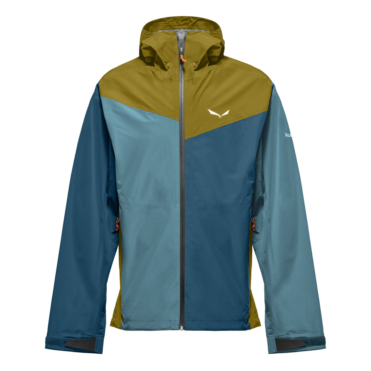 Мъжко туристическо яке Salewa Puez 2.5L Powertex Jacket Men Olive Oil/Multi