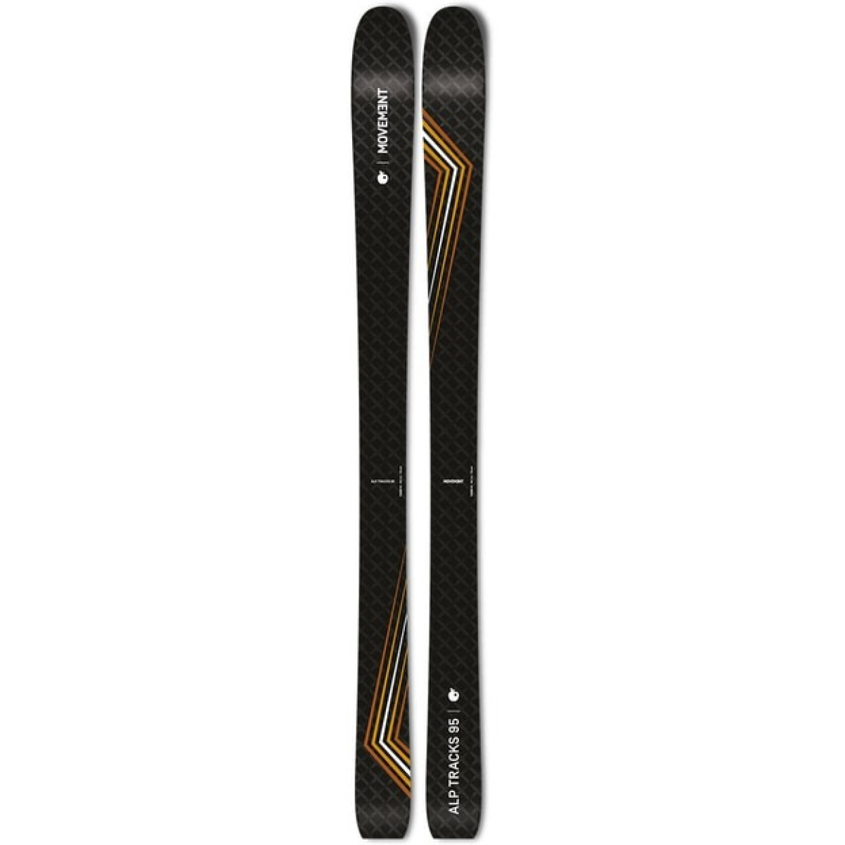 Ски Movement Alp Tracks 95 LTD Skis 177cm Black