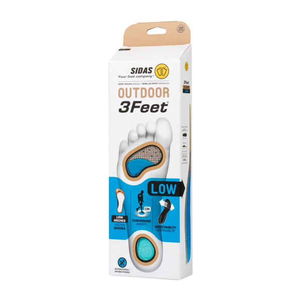 Трекинг стелки Sidas 3Feet Outdoor Low Hiking Insoles