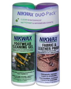 ПРЕПАРАТ NIKWAX Fabric & Leather and Footwear Cleaning Gel Duo Pack